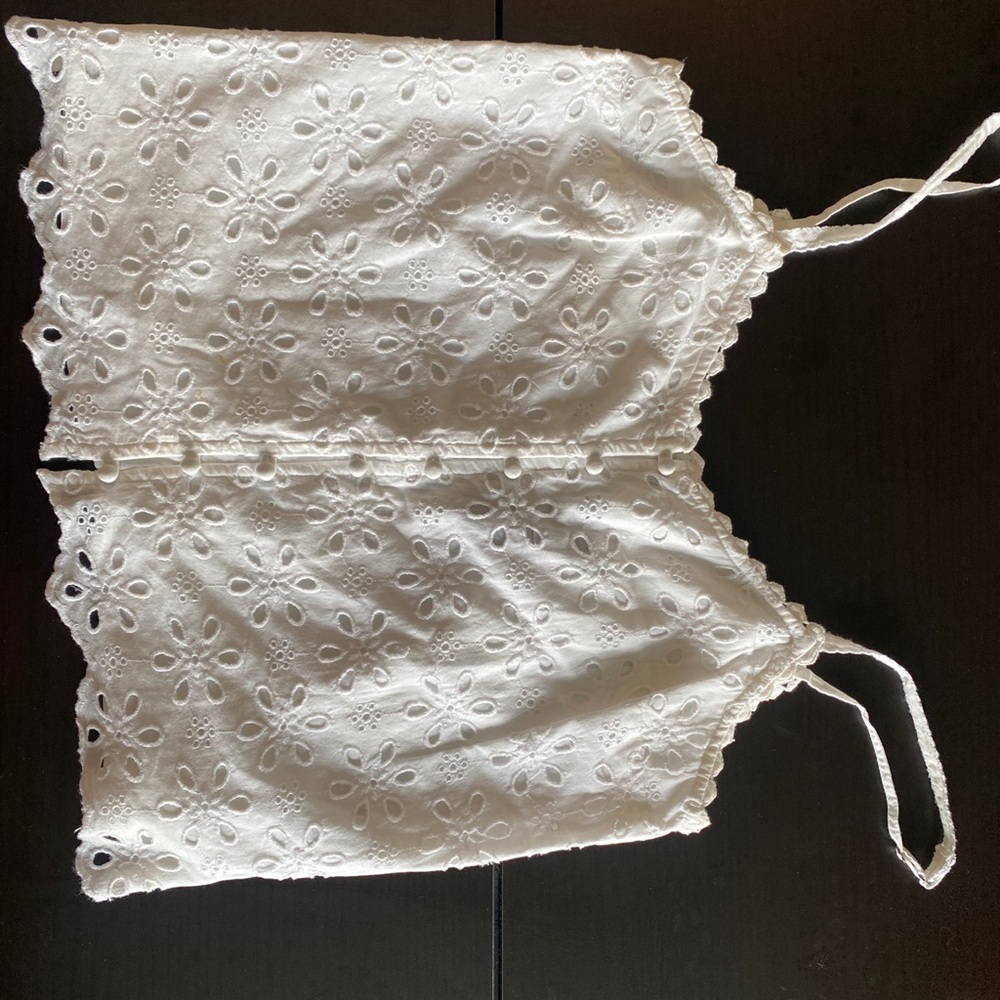 Abercrombie white tank top